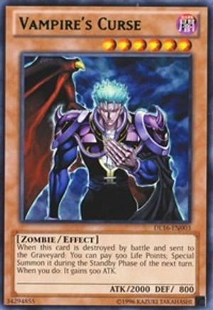 Vampire's Curse (Green) [DL16-EN003] Rare - Trinity Hobby