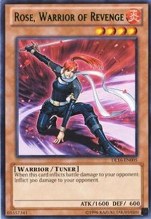 Rose, Warrior of Revenge (Green) [DL16-EN005] - Duelist League Promo Unlimited - Rare - Trinity Hobby