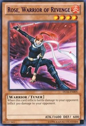 Rose, Warrior of Revenge (Purple) [DL16-EN005] - Duelist League Promo Unlimited - Rare - Trinity Hobby