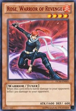 Rose, Warrior of Revenge (Red) [DL16-EN005] Rare - Trinity Hobby