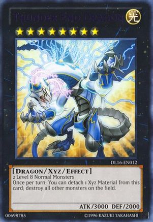 Thunder End Dragon (Purple) [DL16-EN012] - Duelist League Promo Unlimited - Rare - Trinity Hobby