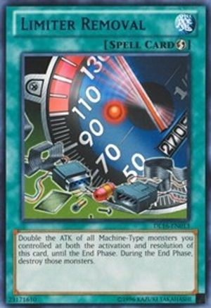 Limiter Removal (Blue) [DL16-EN013] - Duelist League Promo Unlimited - Rare - Trinity Hobby