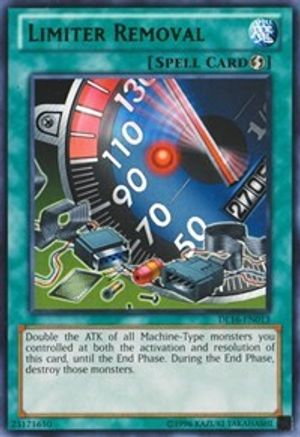 Limiter Removal (Green) [DL16-EN013] Rare - Trinity Hobby