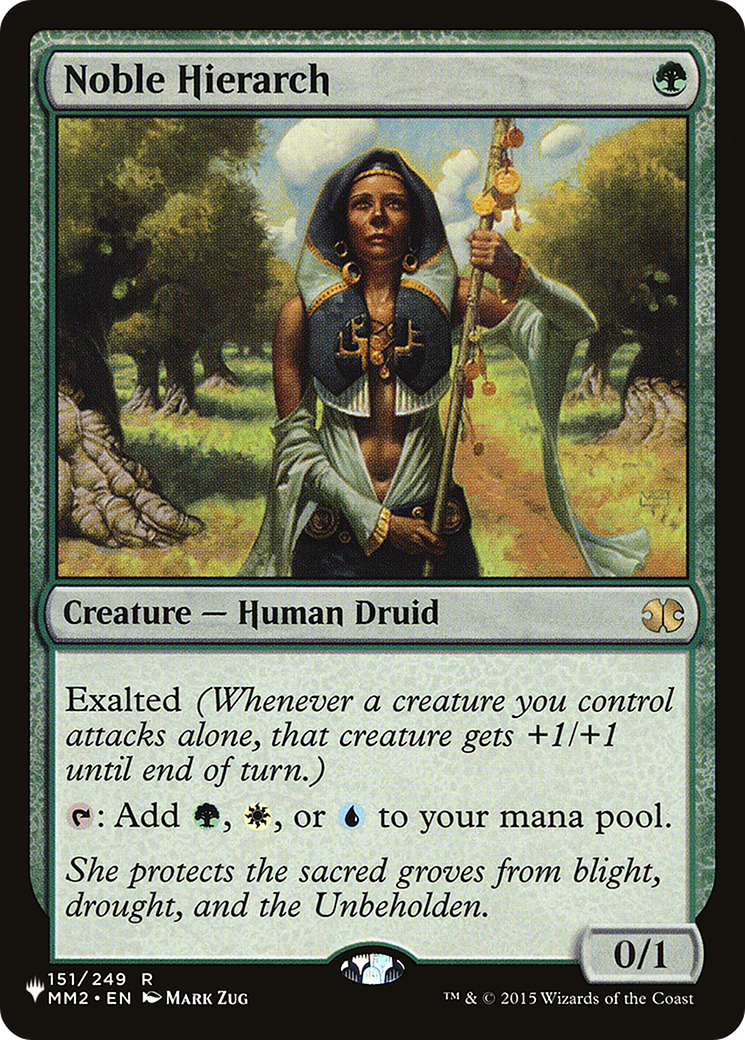 Noble Hierarch [The List] - Trinity Hobby