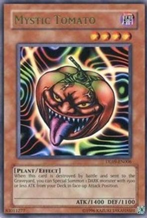 Mystic Tomato (Green) [DL09-EN006] - Duelist League Promo Unlimited - Rare - Trinity Hobby