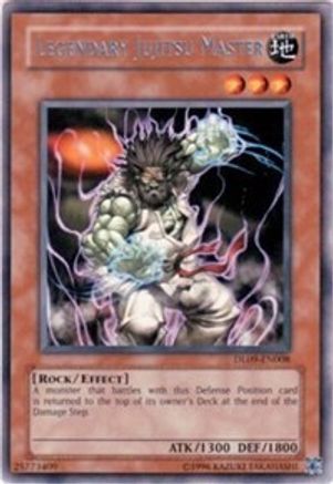 Legendary Jujitsu Master (Silver) [DL09-EN008] - Duelist League Promo Unlimited - Rare - Trinity Hobby