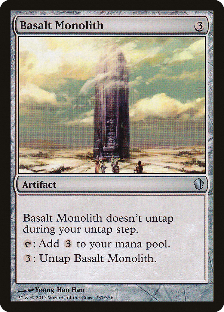 Basalt Monolith [Commander 2013] - Trinity Hobby