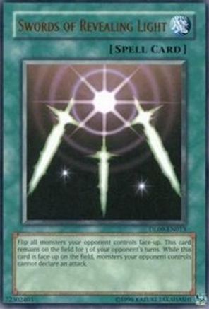 Swords of Revealing Light (Bronze) [DL09-EN013] - Duelist League Promo Unlimited - Rare - Trinity Hobby
