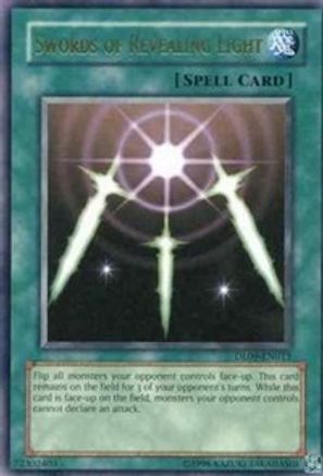 Swords of Revealing Light (Green) [DL09-EN013] - Duelist League Promo Unlimited - Rare - Trinity Hobby