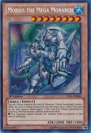 Mobius the Mega Monarch [LVAL-EN040] Secret Rare - Trinity Hobby