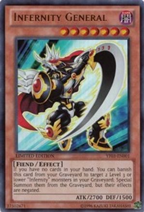 Infernity General [YF03-EN001] Ultra Rare - Trinity Hobby