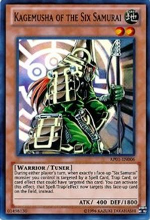 Kagemusha of the Six Samurai [AP01-EN006] Super Rare - Trinity Hobby