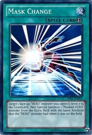 Mask Change [AP01-EN011] Super Rare - Trinity Hobby