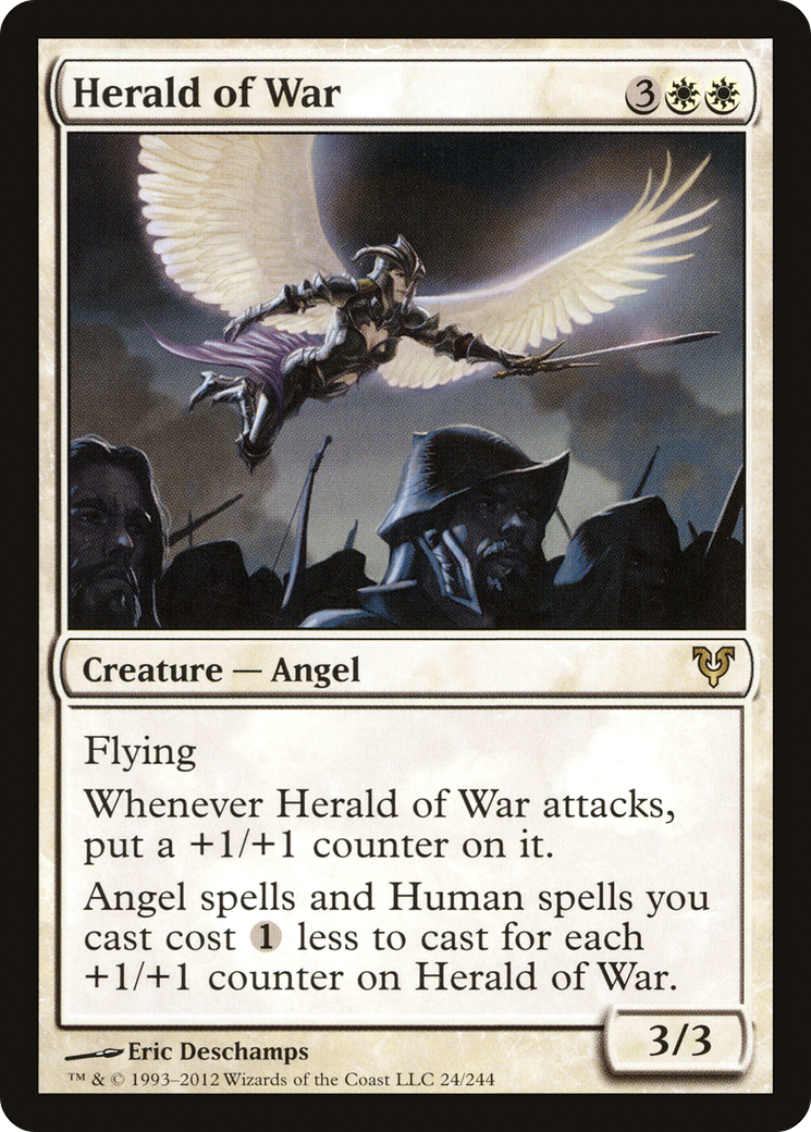 Héraut de guerre [Avacyn restauré] 
