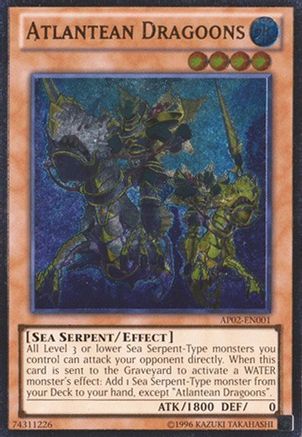 Atlantean Dragoons [AP02-EN001] Ultimate Rare - Trinity Hobby