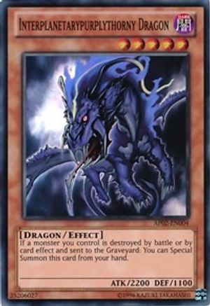 Interplanetarypurplythorny Dragon [AP02-EN004] Super Rare - Trinity Hobby