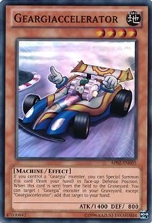 Geargiaccelerator [AP02-EN005] Super Rare - Trinity Hobby