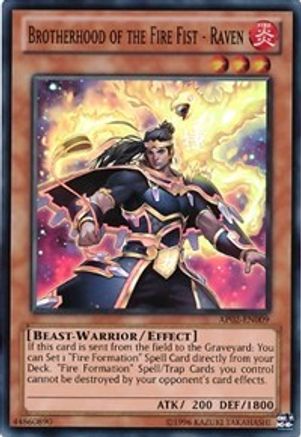 Brotherhood of the Fire Fist - Raven [AP02-EN009] Super Rare - Trinity Hobby