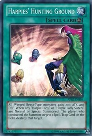 Harpies' Hunting Ground [AP02-EN010] Super Rare - Trinity Hobby