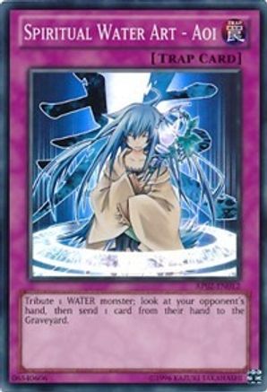 Spiritual Water Art - Aoi [AP02-EN012] Super Rare - Trinity Hobby