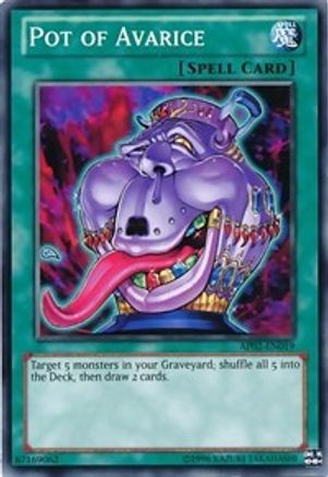 Pot of Avarice [AP02-EN019] Common - Trinity Hobby
