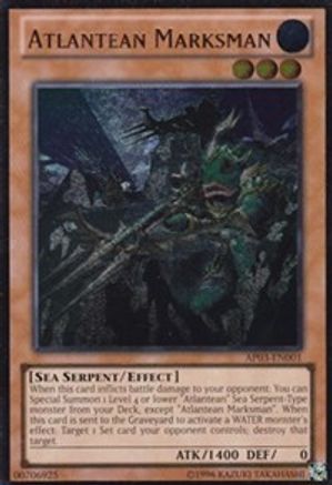 Atlantean Marksman [AP03-EN001] Ultimate Rare - Trinity Hobby