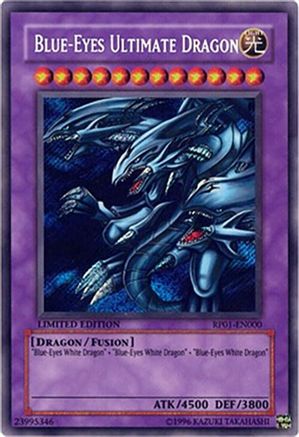 Blue-Eyes Ultimate Dragon [RP01-EN000] Secret Rare