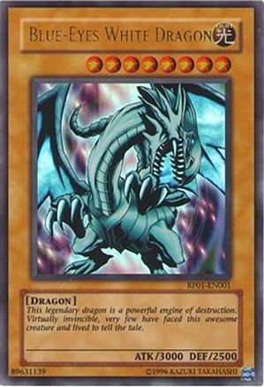 Blue-Eyes White Dragon [RP01-EN001] Ultra Rare - Trinity Hobby