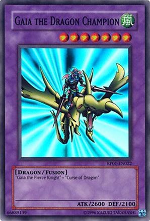 Gaia the Dragon Champion [RP01-EN022] Super Rare - Trinity Hobby