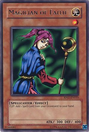 Magician of Faith [RP01-EN033] Rare - Trinity Hobby