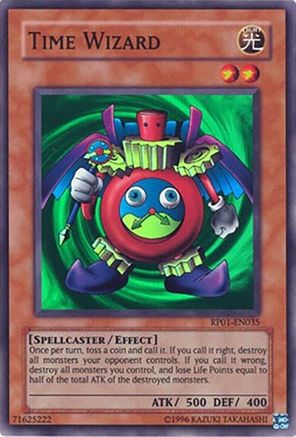 Time Wizard [RP01-EN035] Super Rare - Trinity Hobby