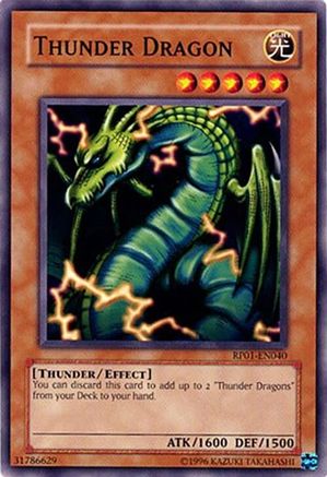 Thunder Dragon [RP01-EN040] Common - Trinity Hobby