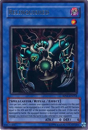 Relinquished [RP01-EN054] Ultra Rare - Trinity Hobby