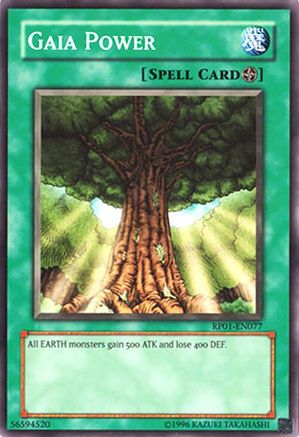Gaia Power [RP01-EN077] Common - Trinity Hobby
