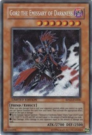 Gorz the Emissary of Darkness [RP02-EN000] Secret Rare - Trinity Hobby