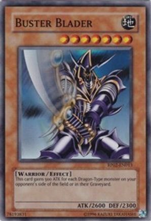 Buster Blader [RP02-EN013] Super Rare - Trinity Hobby