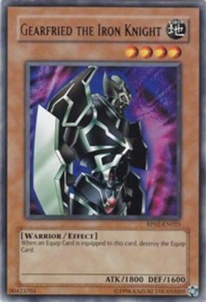 Gearfried the Iron Knight [RP02-EN025] Rare - Trinity Hobby
