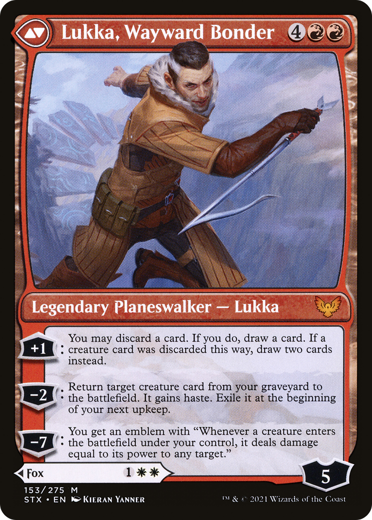 Mila, Crafty Companion // Lukka, Wayward Bonder [Secret Lair: From Cute to Brute] - Trinity Hobby