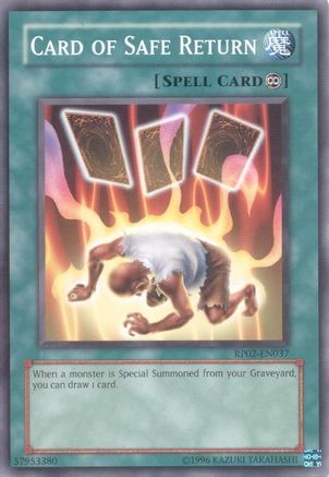 Card of Safe Return [RP02-EN037] Common - Trinity Hobby