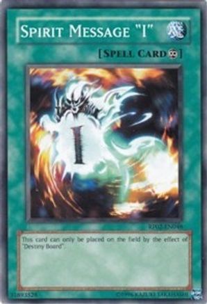 Spirit Message "I" [RP02-EN046] Common - Trinity Hobby