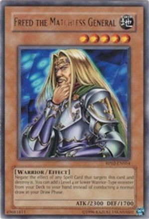 Freed the Matchless General [RP02-EN054] Rare - Trinity Hobby