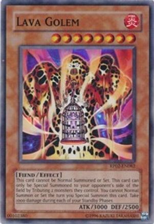 Lava Golem [RP02-EN082] Super Rare - Trinity Hobby
