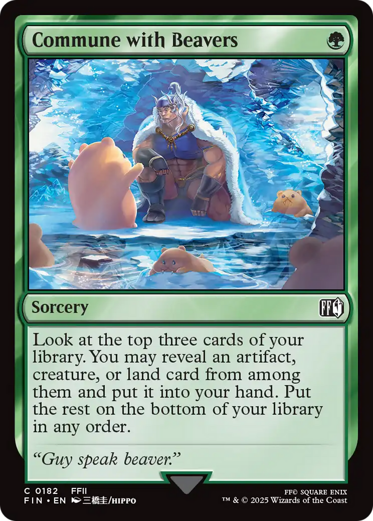 Commune with Beavers  (FIN-182) - [FINAL FANTASY] - Trinity Hobby