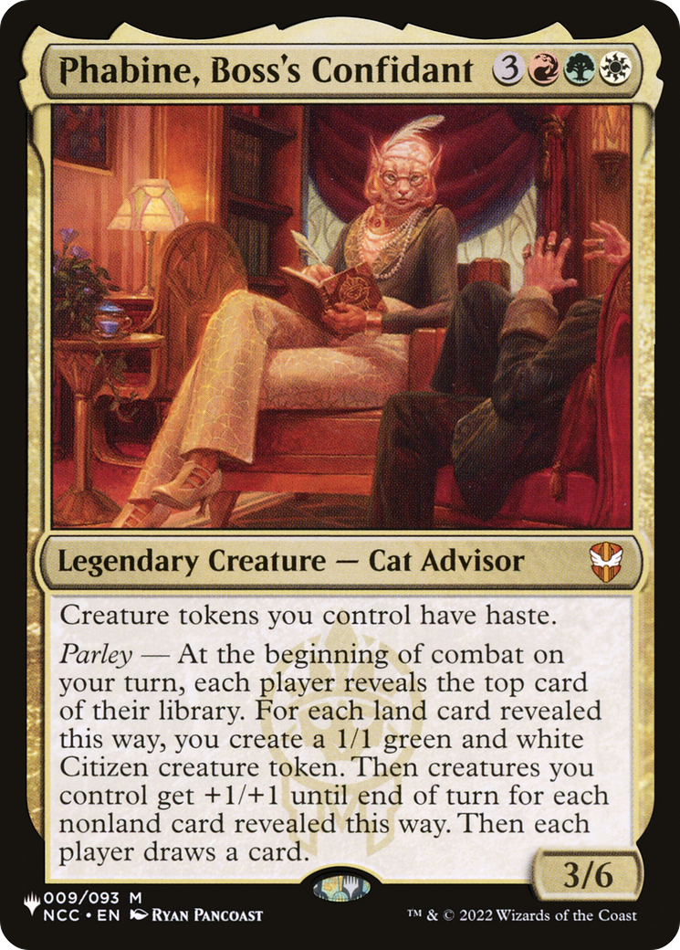 Phabine, Boss's Confidant [The List] - Trinity Hobby