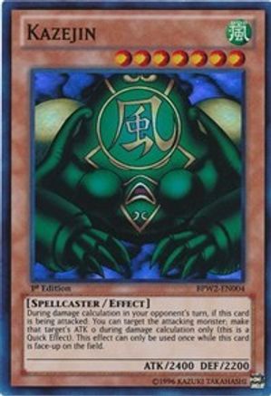 Kazejin [BPW2-EN004] Super Rare - Trinity Hobby