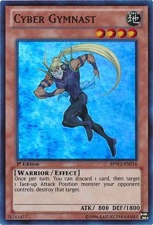 Cyber Gymnast [BPW2-EN016] Super Rare - Trinity Hobby