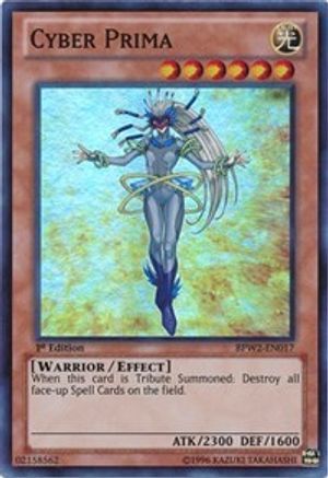 Cyber Prima [BPW2-EN017] Super Rare - Trinity Hobby