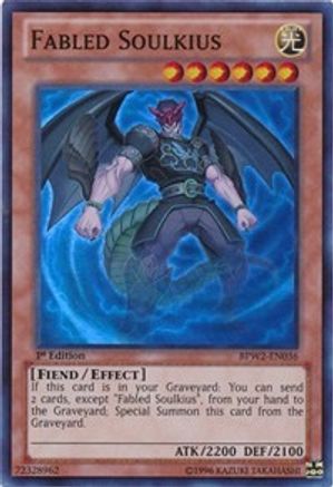 Fabled Soulkius [BPW2-EN036] Super Rare - Trinity Hobby