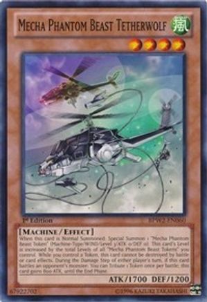 Mecha Phantom Beast Tetherwolf [BPW2-EN060] Common - Trinity Hobby