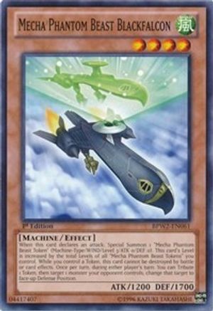 Mecha Phantom Beast Blackfalcon [BPW2-EN061] Common - Trinity Hobby